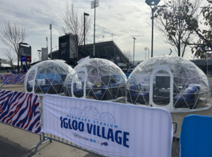 Buffalo Bills Igloo Village