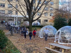 Long Island Igloos at Fordham University